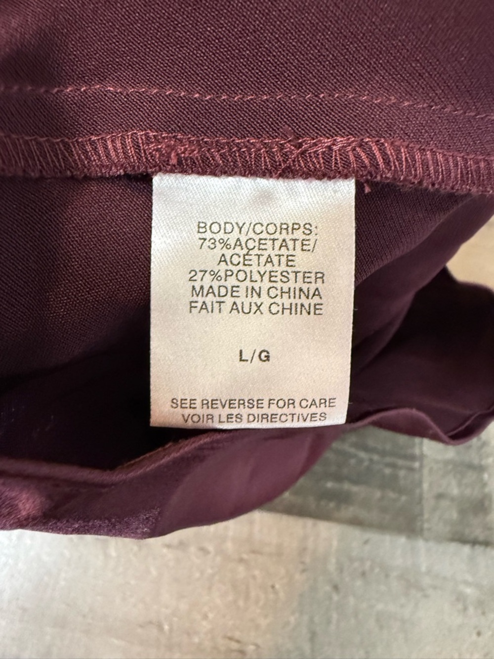 Cami NYC Bristol Satin Pants L Blackberry Minimalist Luxe Lounge Elevated NWT - Picture 9 of 9